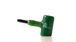 MKH4 - MK100 Glass Sherlock Hammer Pipe (PACK OF 4)