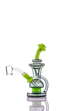 MK100 7" Trio Recycler with Premium Quartz Banger (MK46)