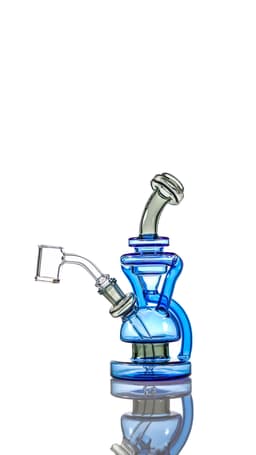 MK100 7" Trio Recycler with Premium Quartz Banger (MK46)