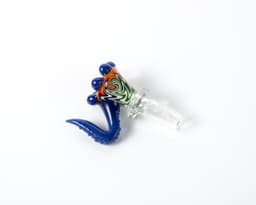 MK100 Glass WigWag Horn Bowl (MKBL3)