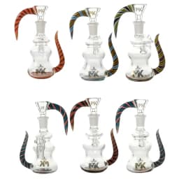 MK100 Glass WigWag Dry Ash Catcher Set (MKAC2)