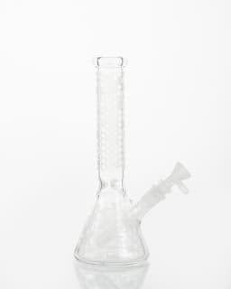10" MK100 Frosted Bee Beaker (MK52)