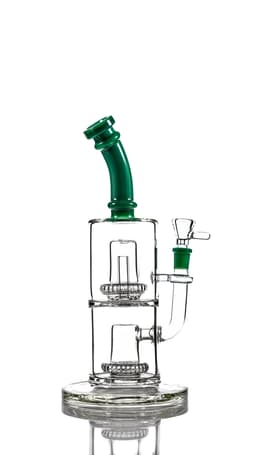 MK100 9" Double Matrix Perc Straight Rig (MK105)