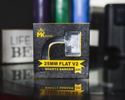 25mm MK100  Flat V2 Quartz Banger (MKQB4)