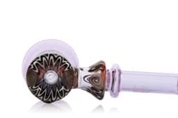6" MK100 4 Hole American Color Bubbler (MKBUB1)