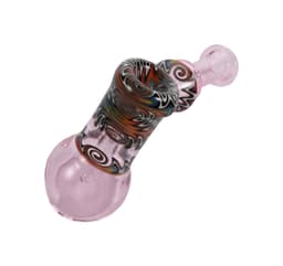 6" MK100 4 Hole American Color Bubbler (MKBUB1)