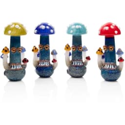 MKH14- MK100 Heady Mushroom Premium Hand Pipe