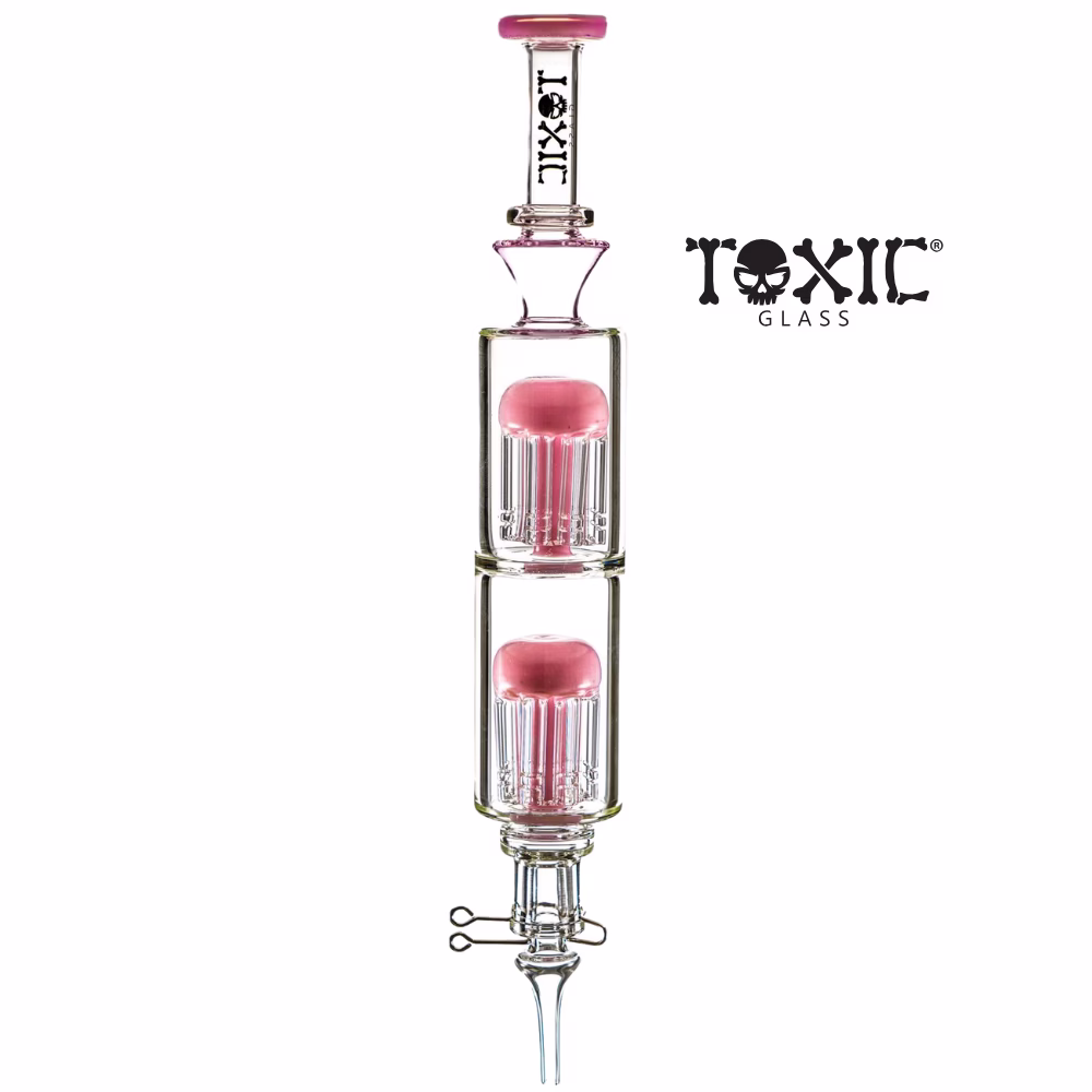 TXNC16- 13" Toxic Double Treeperc Nectar Collector