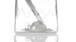 MK129- 14″ MK100 Icy Mountain Beaker