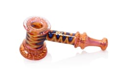 MKH15- Wigwag Dicro Fumed Hammer Bubbler