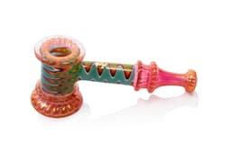 MKH15- Wigwag Dicro Fumed Hammer Bubbler