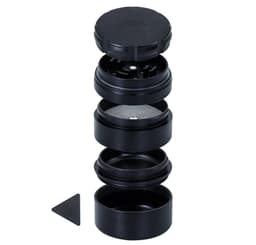 MK100 Premium Stash Grinder W/ Built In Stash Jar (5 Parts)