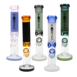 TXBUB7- 8" Toxic Straightshooter Bubbler