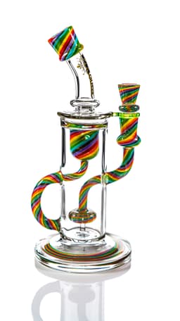8" MK 100 Rainbow Klien Recycler