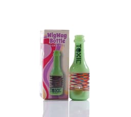 TXH12- Toxic 4" Wigwag Bottle Hand Pipe