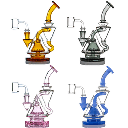 TX1- 8" Toxic Glass Waterpipes