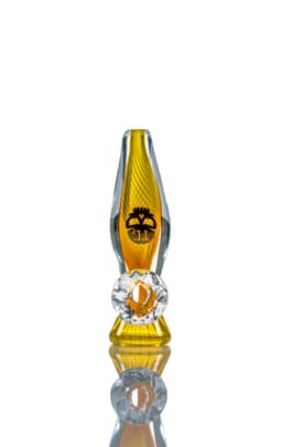 TXCH5- 3" Toxic Fumed Diamond Chillum