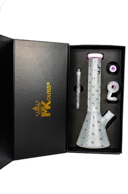 MK197- MK100 14" Deep Sandblasted Designer Beaker Kit