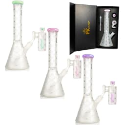 MK197- MK100 14" Deep Sandblasted Designer Beaker Kit