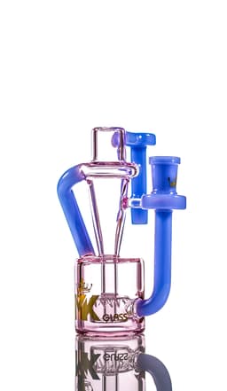 MK100 90° Multi Colored Tube Recycler Ash Catcher (MKAC12)