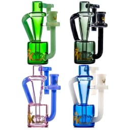 MK100 90° Multi Colored Tube Recycler Ash Catcher (MKAC12)