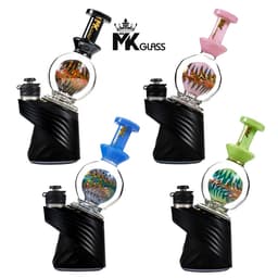 MKAT7 - MK100 Glass Wigwag Sphere Puffco Glass Attachment