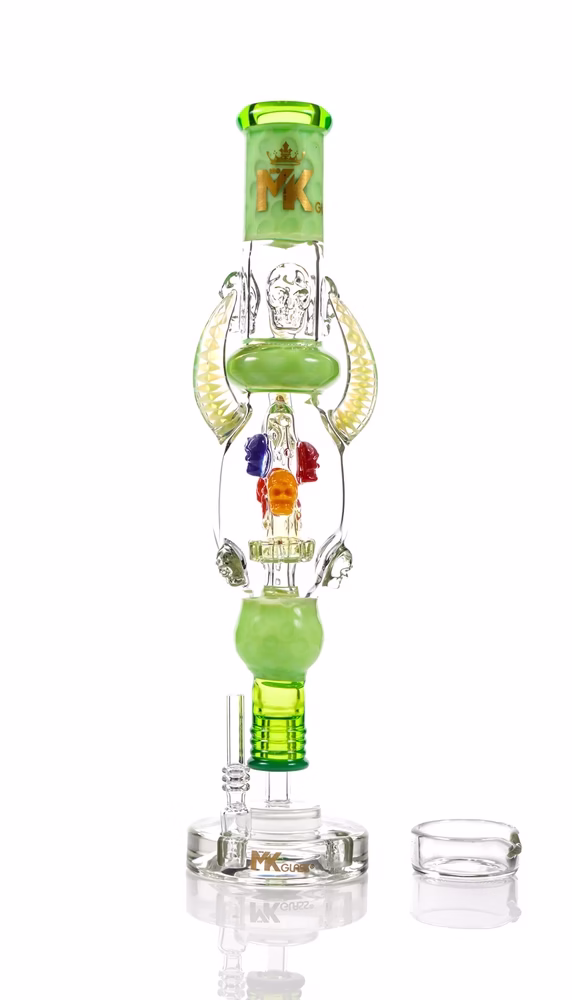 MK100 - 12" Skull Nectar Collector (MKNC21)