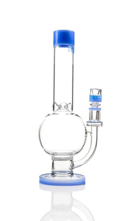 12″ Toxic Frit Perc Globe Waterpipe (TX87)