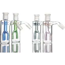 Toxic 3 Arm Perc Ash Catcher (Pack of 4) (TXAC17)