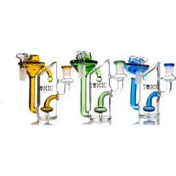 Toxic 5″ UFO Recycler Ash Catcher (TXAC15)