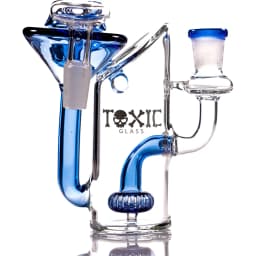 Toxic 5″ UFO Recycler Ash Catcher (TXAC15)