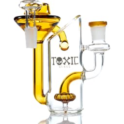 Toxic 5″ UFO Recycler Ash Catcher (TXAC15)