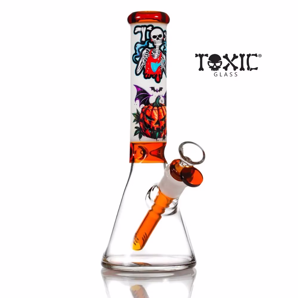 Toxic 10″ Halloween Beaker (TX101)