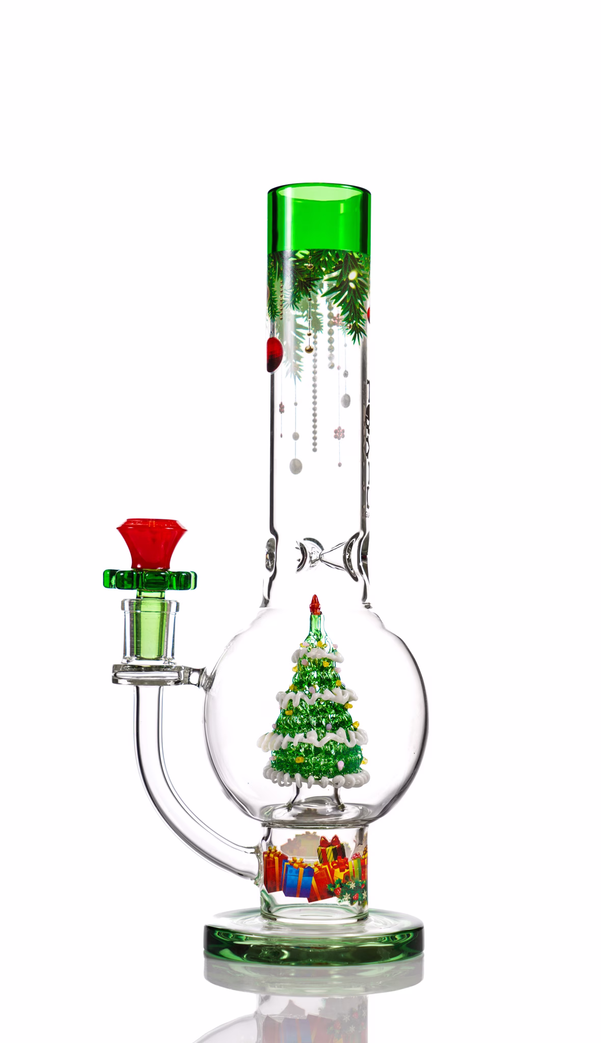 Toxic 12" Christmas Tree Water Pipe (TX96)