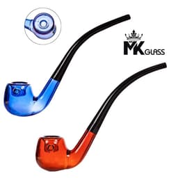MK100 8″ Sherlock Handpipe w Screen (MKH26)