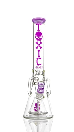 Toxic 16″ Pyramid Recycler Beaker (TX72)