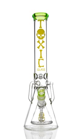 Toxic 16″ Pyramid Recycler Beaker (TX72)