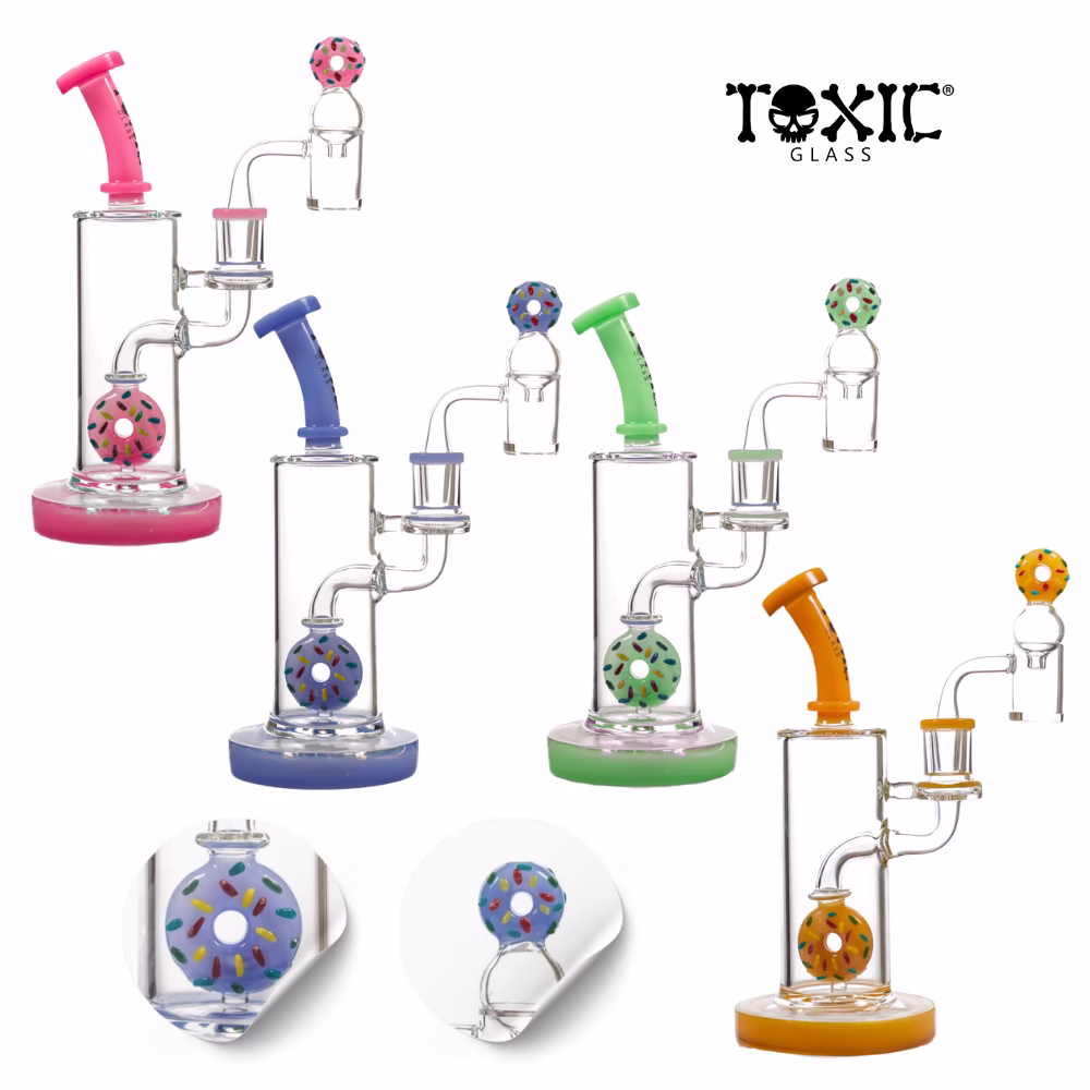 9″ Toxic Slimy Donut Rig Complete Set (TX77)