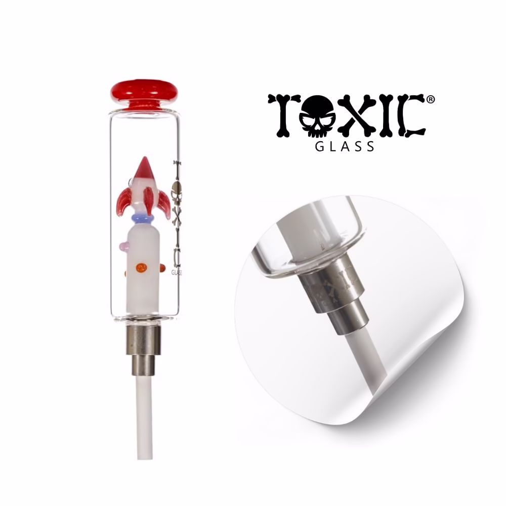6″ Toxic Rocket Nectar Collector (TXNC45)