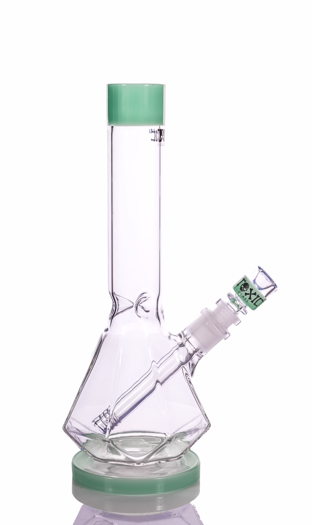 TX80 - 12" Toxic Diamond Beaker Water Pipe