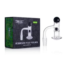 TXQB1 – Toxic Quartz 14MM 90° Hurricane Fully Welded Terp Slurper Set