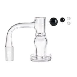 TXQB2 – Toxic Quartz 14MM 90° Round Belly Fully Welded Terp Slurper Set