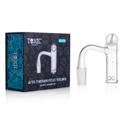 TXQB4 - Toxic Quartz 14MM 90° Auto Tornado Fully Welded Quartz Banger Set