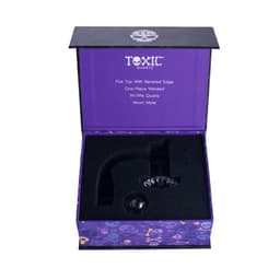 TXQB6 – Toxic Quartz 14MM 90° Diamond Bottom Fully Welded Terp Slurper Set
