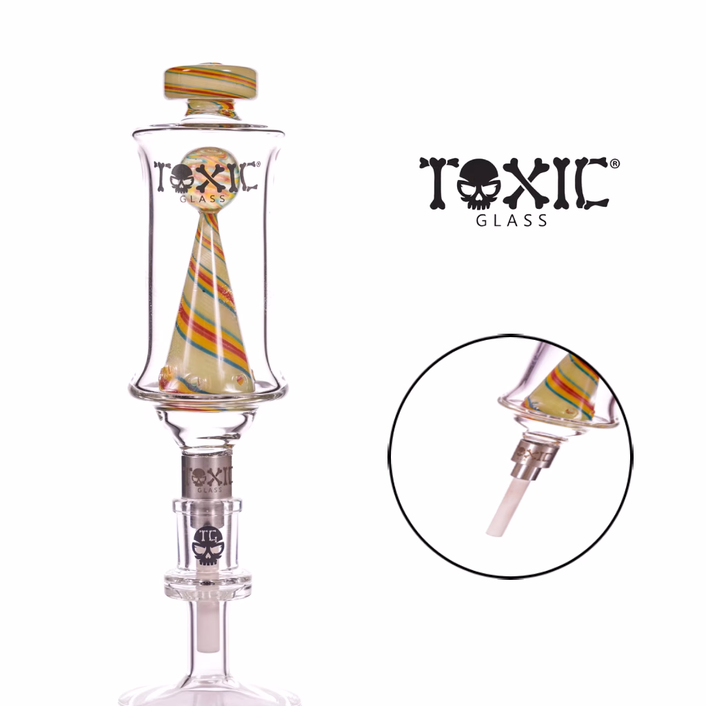 Toxic Candy Nectar Collector with 14MM Ceramic Tip (TXNC52)