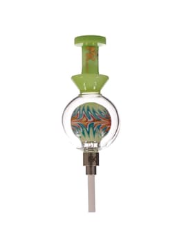 MK100 8" Wigwag Sphere Nectar Collector With 14MM Cermaic Tip (MKNC10)