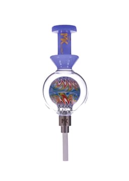 MK100 8" Wigwag Sphere Nectar Collector With 14MM Cermaic Tip (MKNC10)