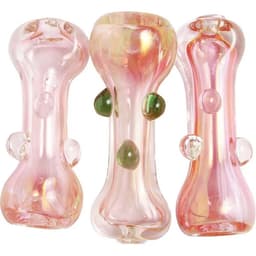 CH9- 2.5" Three Dot Fumed Chillum