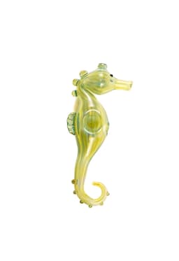 H74- 4" Seahorse Shaped Hand Pipe