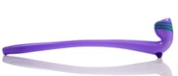 H100 - 12" Colortube Sherlock Design Hand Pipe